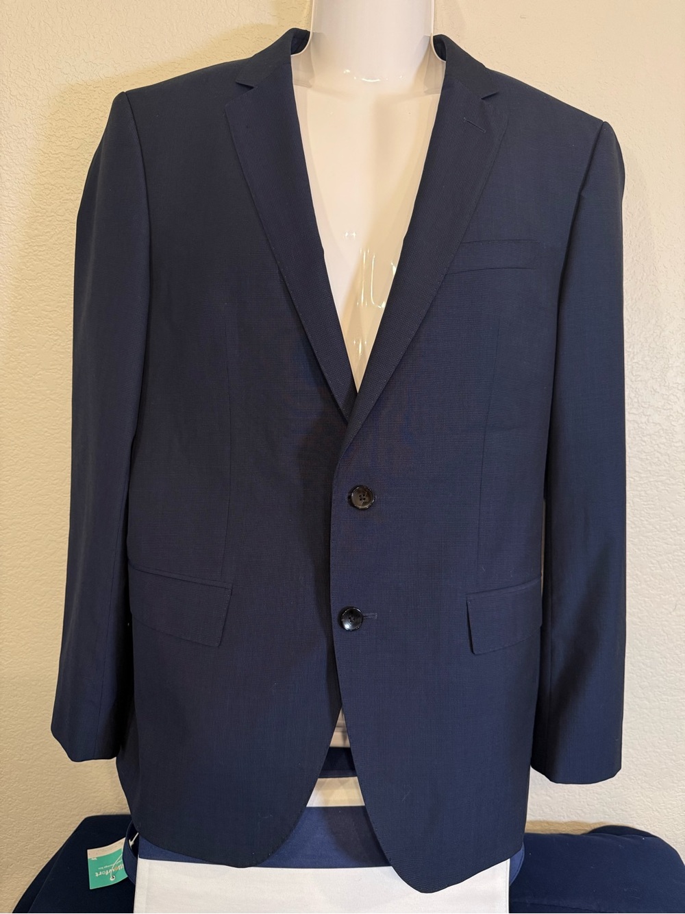 Hugo Boss Drago Italian Merino Wool Super 130 Men's Slim Blazer | 42R | EUC